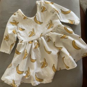 Monica and Andy baby girl dress
